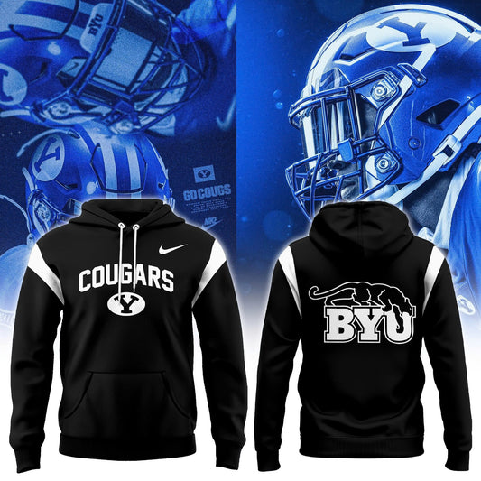 BYU Cougars football Combo Hoodie | Cap | Jogger V4