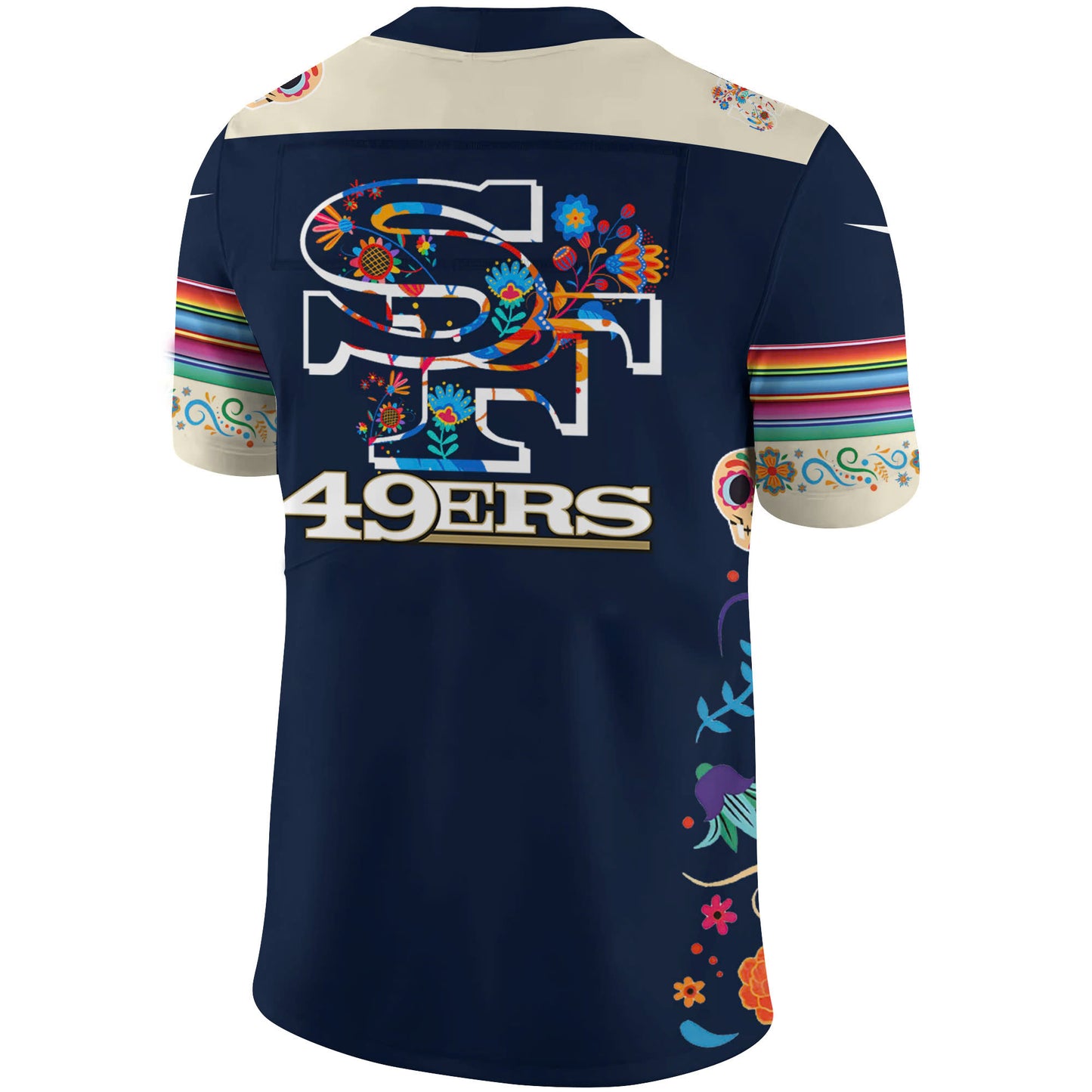 Premium San Francisco 49ers Gear - San Francisco 49ers 2024 NFL Dia De Los Muertos Premium Limited Jersey - Gear Up For Big Game - High-End SF 49ers Merch