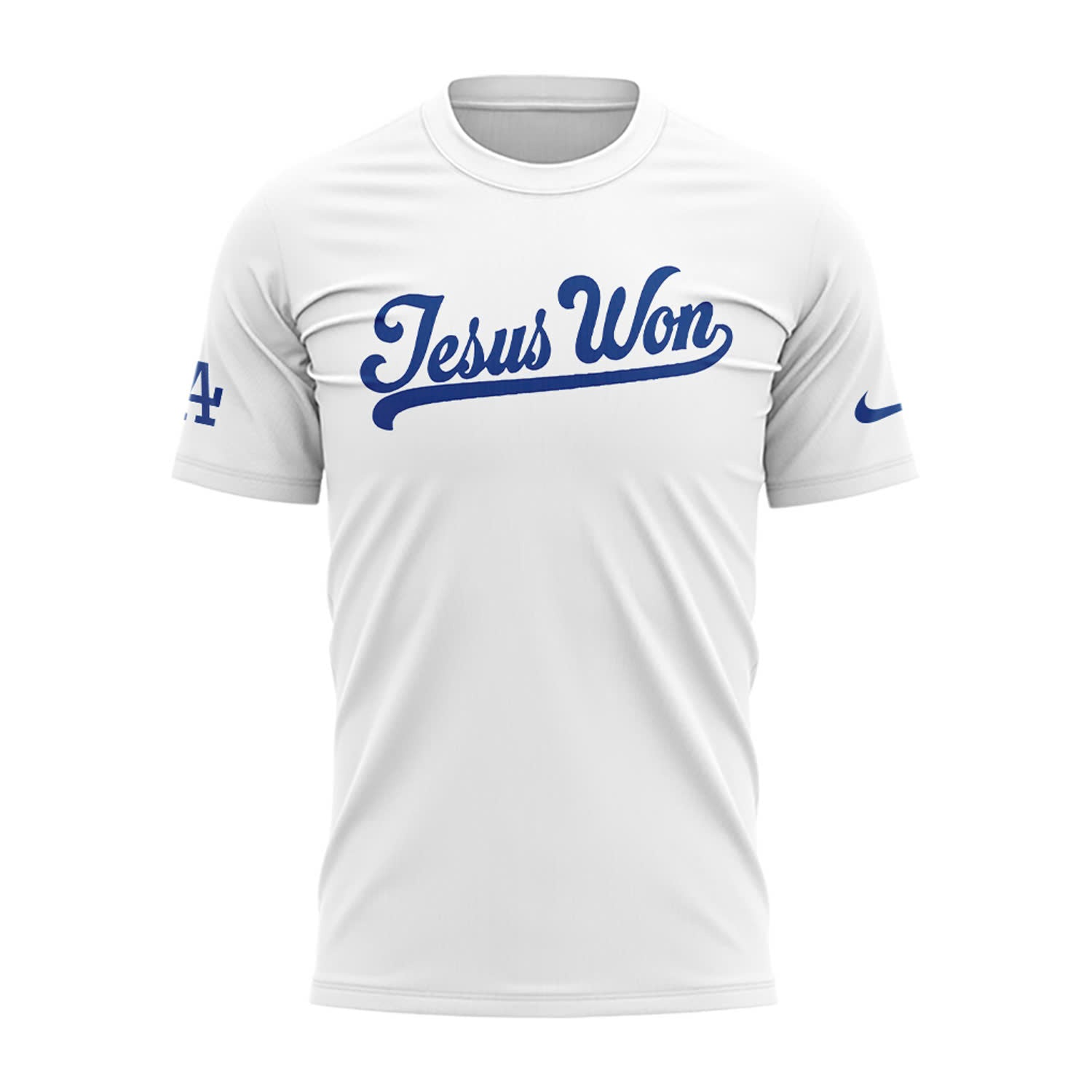Special Los Angeles Dodgers Jesus Won T-Shirt