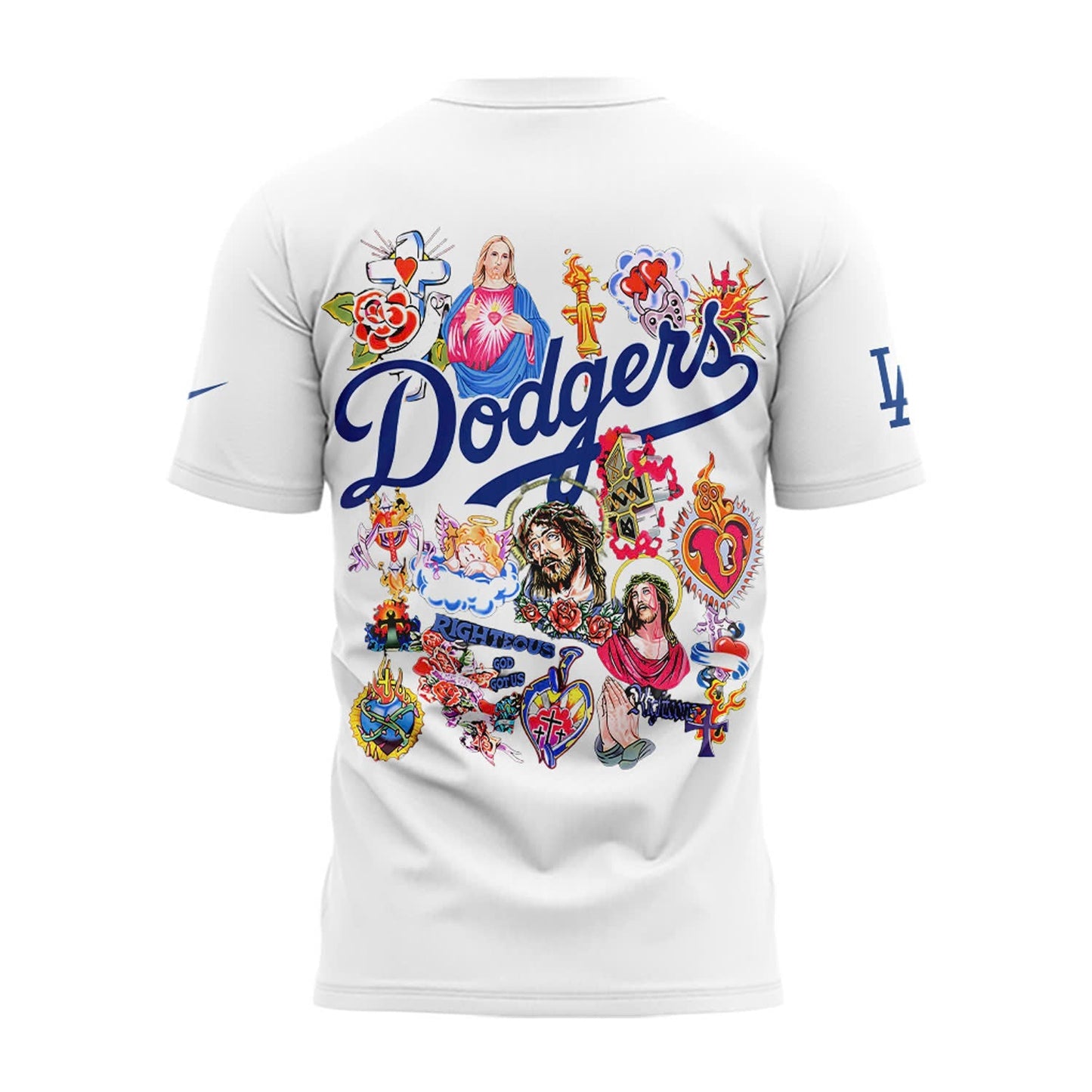 Special Los Angeles Dodgers Jesus Won T-Shirt