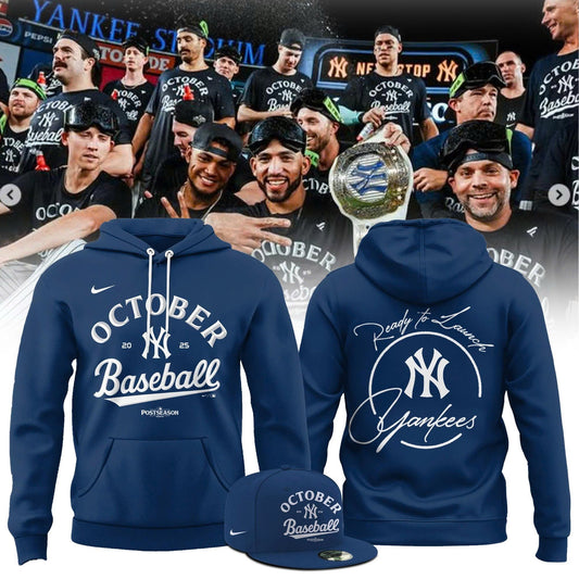 New York Yankees October 2025 Postseason Hoodie